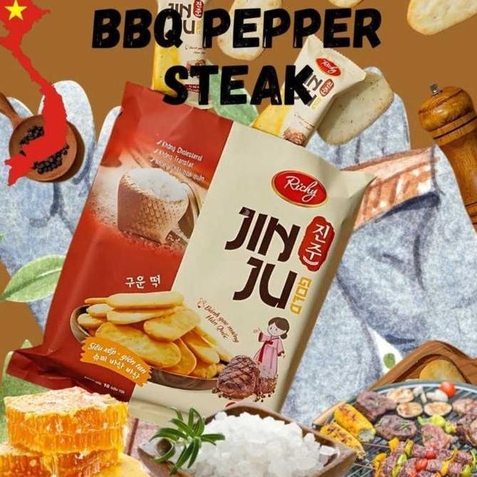 

JB Rice Cracker Jinju Honey Snack Beras Jinju Rice Cracker BBQ Rice Cracker Honey Rice Cracker Impor Snack Beras Madu Snack Beras BBQ Snack Beras Richy Jinju None