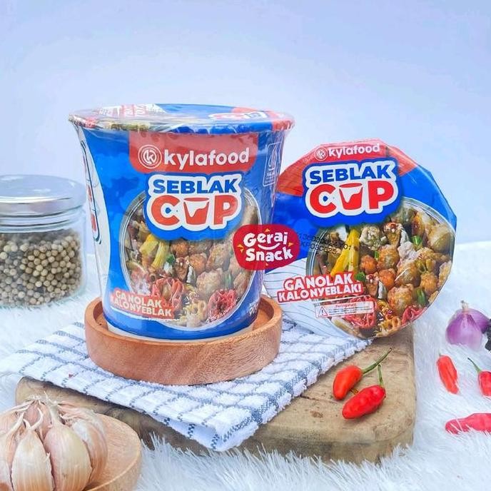 

JB Seblak Cup Instan Kylafood Praktis Tinggal Seduh Air Panas Khas Bandung None