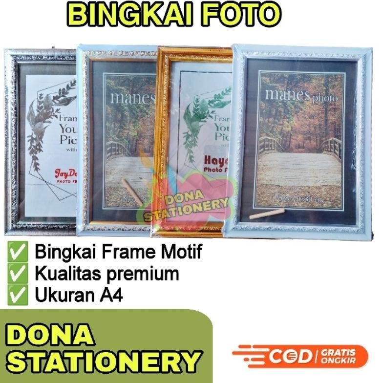 BINGKAI FOTO A4 | Bingkai Minimalis | Bingkai Foto Murah | Figura A4 | Frame A4 Nugi