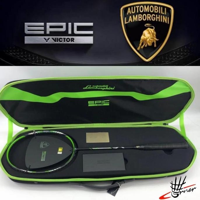 Raket Badminton Victor Epic Hypernano X Automobili Lamborghini Limited