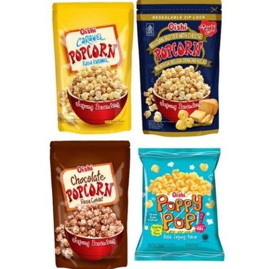 

JB Snack Oishi Popcorn 100gr makanan ringan camilan harga grosir murah None