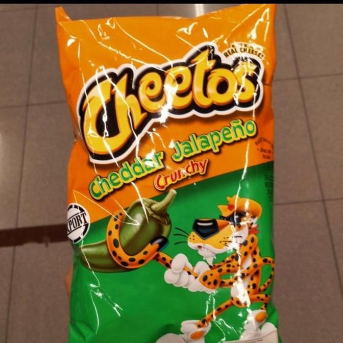 

JB cheetos cheddar jalapeno crunchy 8oz None