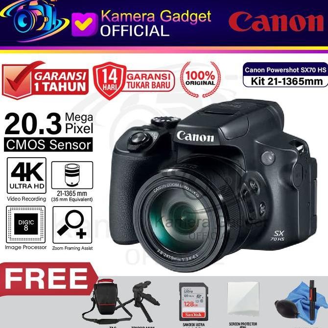 Canon Powershot Sx70 Hs Sx 70Hs Sx 70 Hs Sx70Hs Garansi
