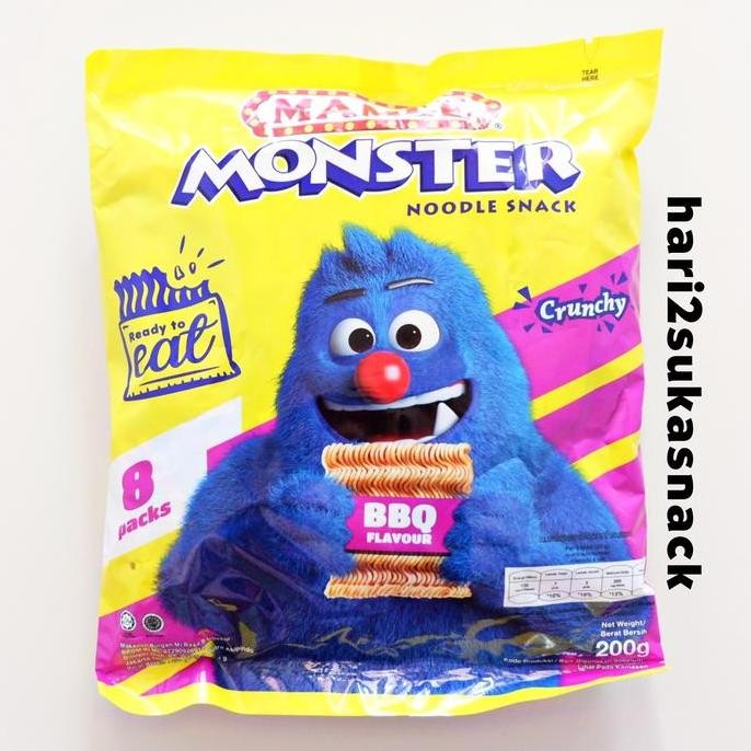 

JB Snack Mamee Monster Rasa BBQ None