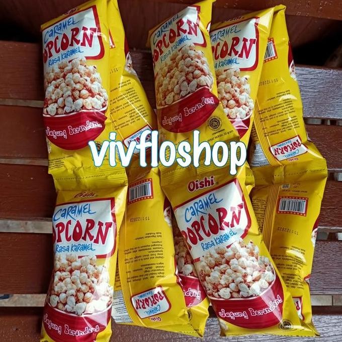 

JB Oishi PopCorn / Pop Corn Oishi Karamel (Kemasan Mini) isi 10 None
