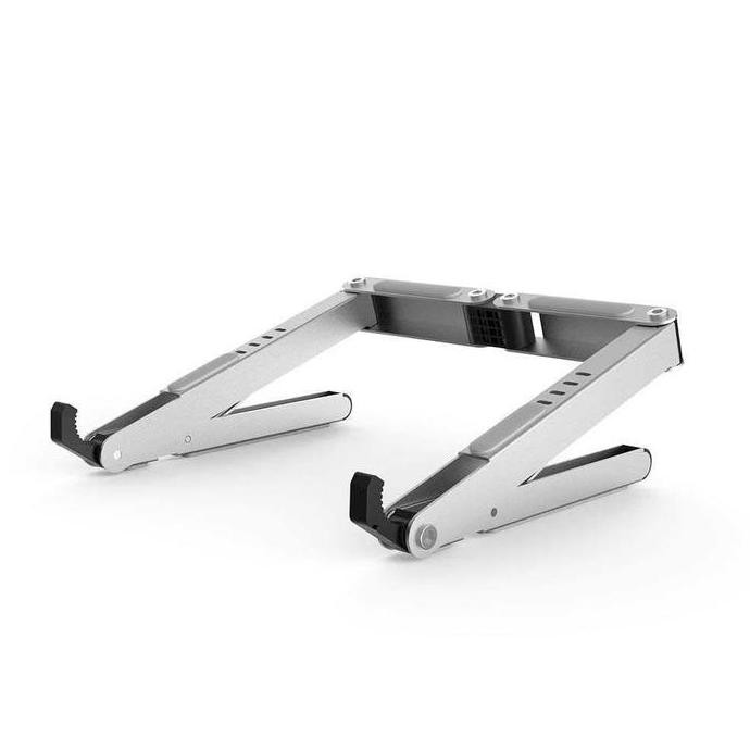 Baru Stand Dudukan Laptop Notebook Aluminium - Meja Laptop Minimalis Portable