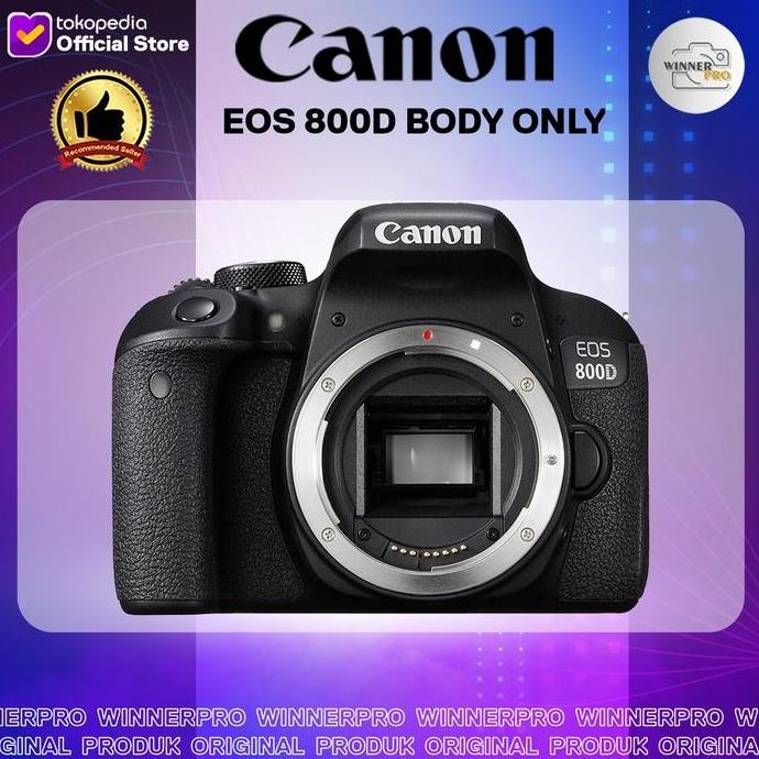 Kamera Canon Eos 800D Body Only