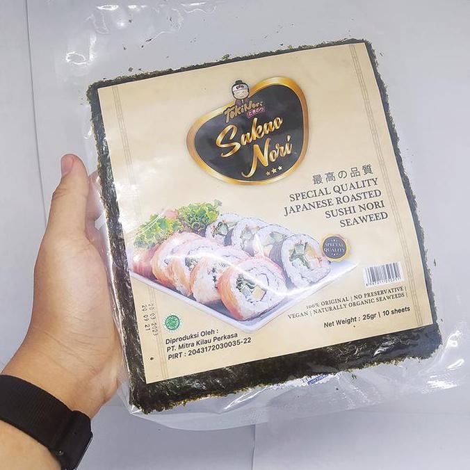 

JB TOKINORI SAKAO NORI SPECIAL GRADE SEAWEED 10 SHEET - RUMPUT LAUT None