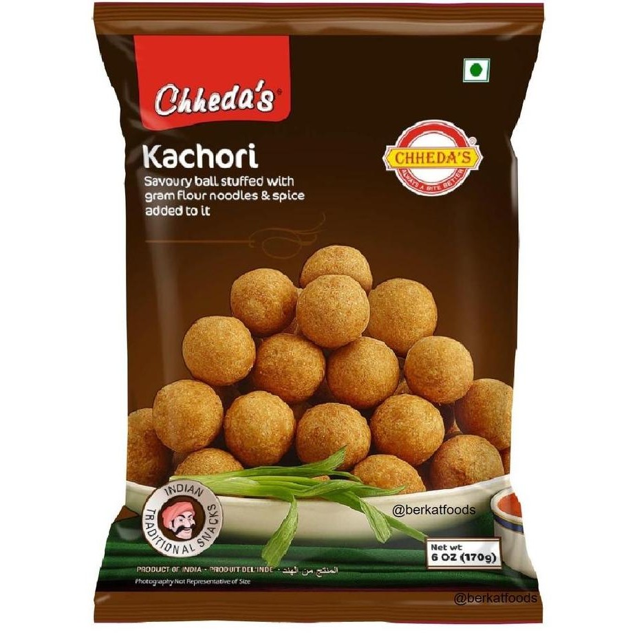 

JB Kachori Chheda's / Cemilan Snack Ball India Kachodi Katchuri Kachauri None