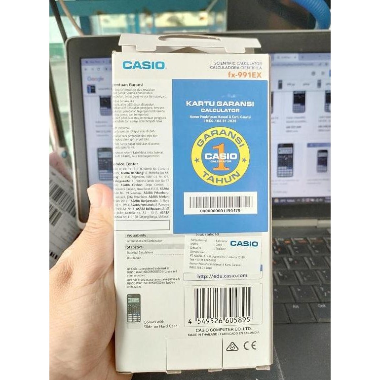 

Kalkulator FX 991 EX casio original calculator fx991ex DS