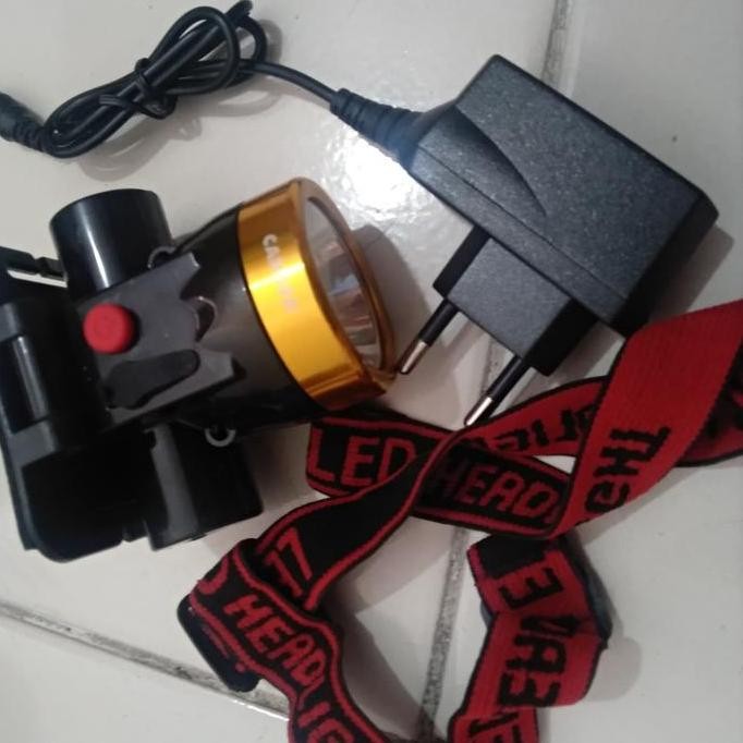 Senter Kepala 20 Watt. Cahaya