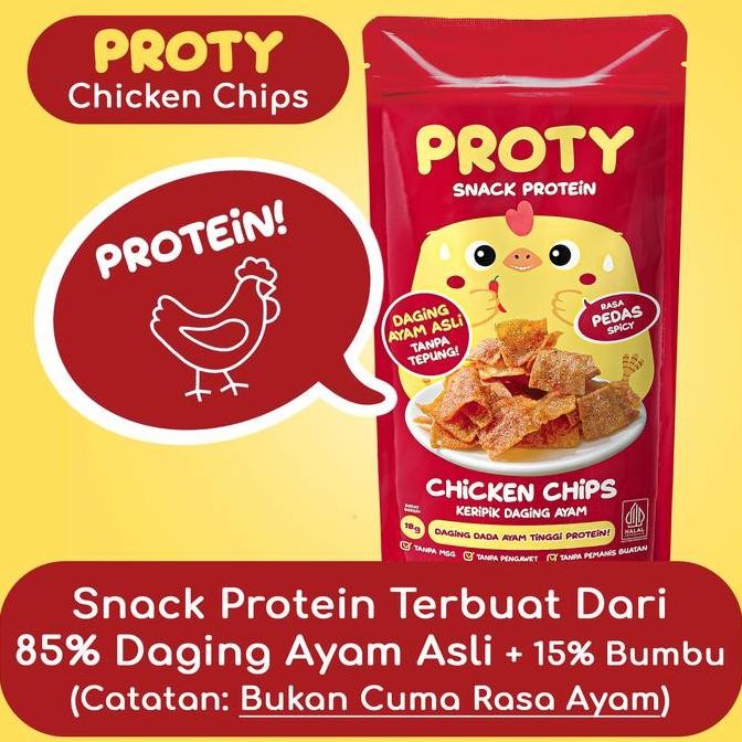

JB Protein Snack Cemilan Diet Rendah Kalori PROTY Pedas(1 pcs)+Keju(1 pcs)+Seaweed(1 pcs) Keto Friendly None