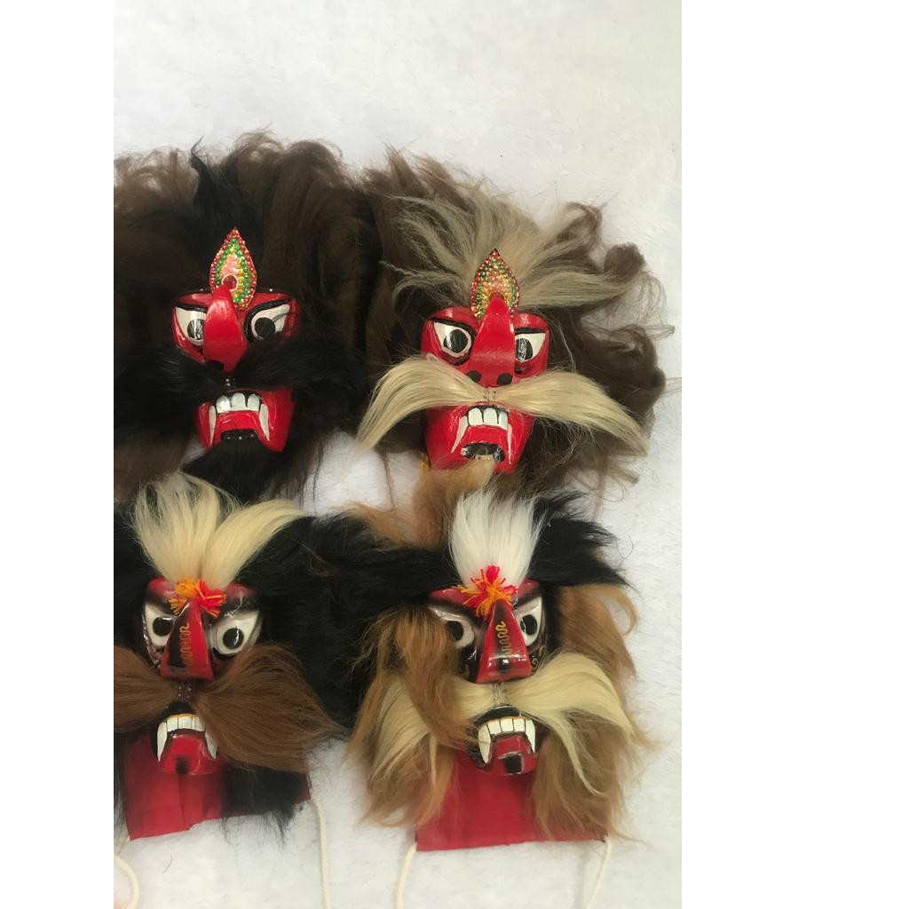 

Ganongan rambut sintetis / bujang ganong / topeng ganong / reog / jaranan barongan