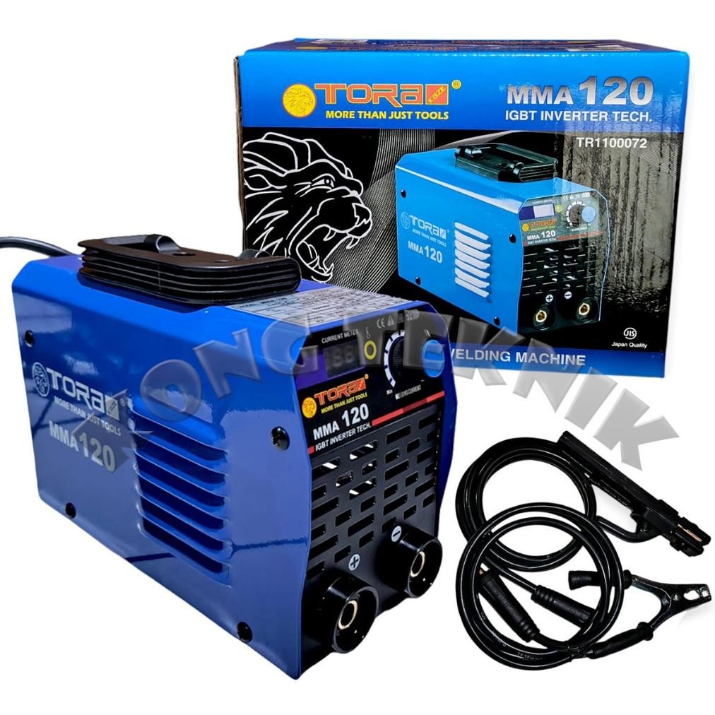 Terlaris Mesin Las / Travo Las Listrik Tora 120A 900Watt Mesin Las Digital Berkualitas