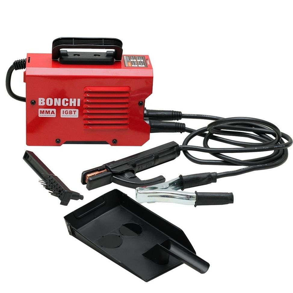 Terlaris New Bonchi Mesin Las 450 Watt - Trafo Las Listrik - Inverter Las Mma-120A Mesin Trafo Las L