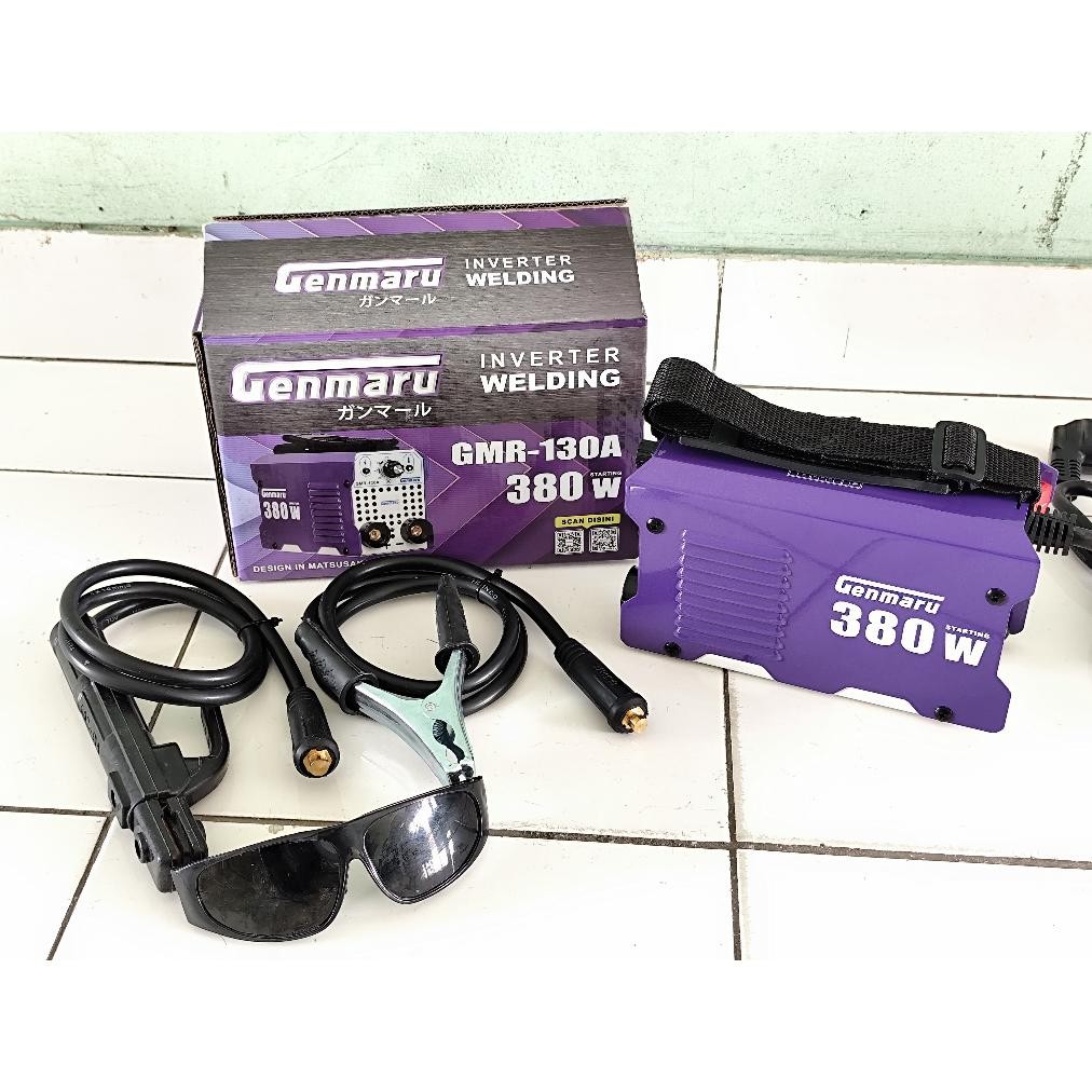 Terlaris Genmaru Mesin Las 350Watt+ 130A Trafo Las Terlaris Japan