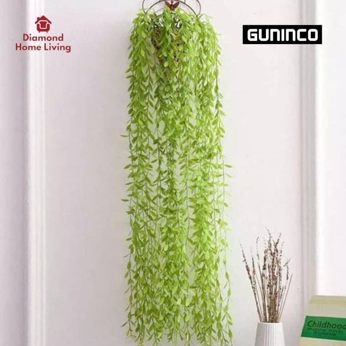 AL (GUNINCO) DAUN RAMBAT LEE KWAN YU ARTIFICIAL BUNGA PLASTIK DAUN JUNTAI DEKORASI / Daun Tanaman Ju