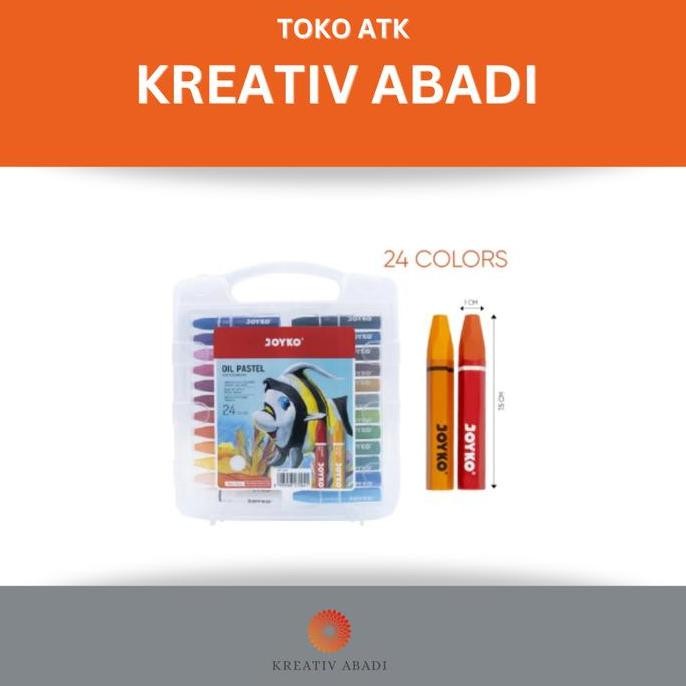 

Joyko Oil Pastel 24 Colors