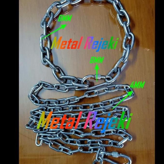 Rantai Anjing Stainless Steel 304