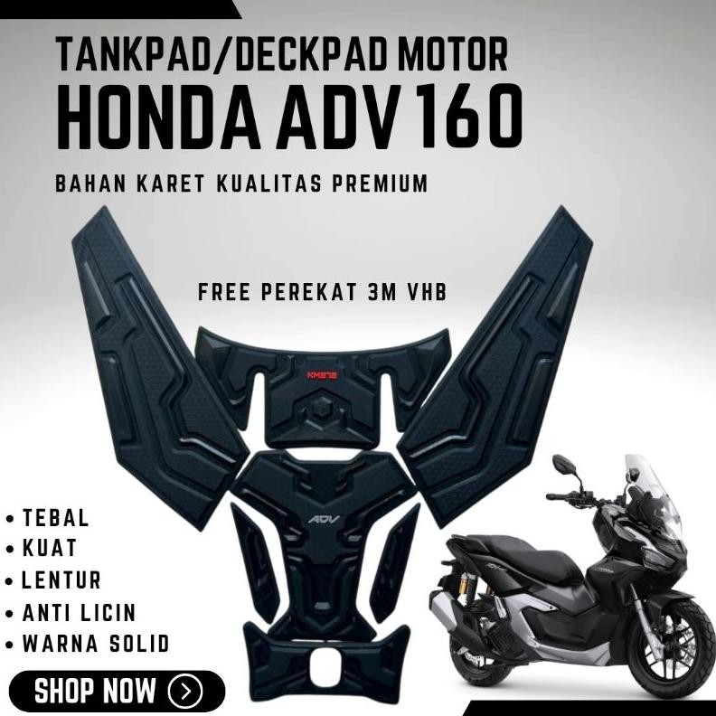 DECKPAD HONDA ADV 160 CBS ABS/TANKPAD HONDA ADV 160 CBS ABS/VARIASI ADV 160/AKSESORIS ADV 160 AST Nu