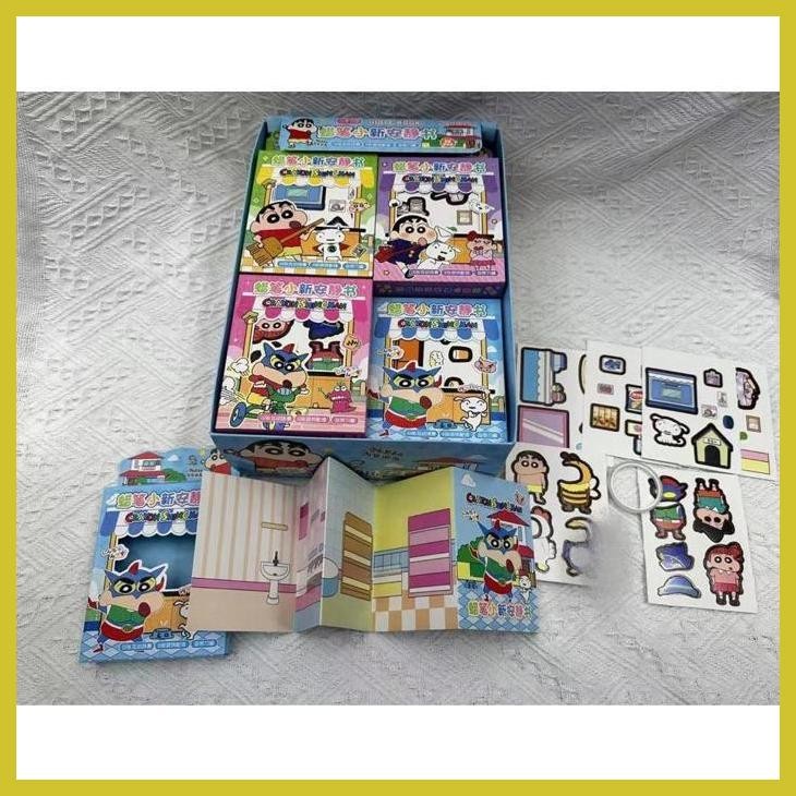 

(VIRAL PRODUK) SF-80 STIKER BONGKAR PASANG SHINCHAN / DIY DRESS UP CRAYON SHINCHAN BOX PRIVASI AMAN