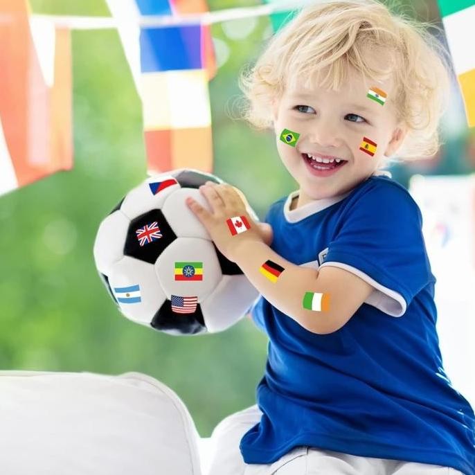 

BEST SELLER STIKER BENDERA STICKER EMBLEM NEGARA DUNIA SEPAK BOLA FIFA STIKER BENDERA !!!!!