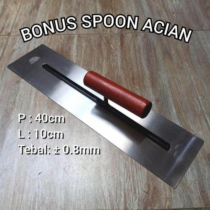 Raskam Besi Plat Baja 40Cm