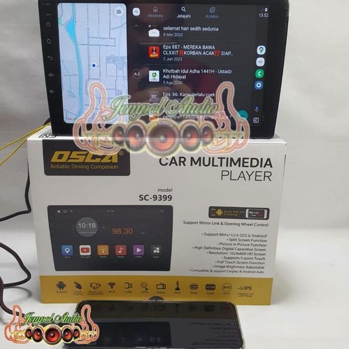 Head Unit Android OSCA 9 Inch Nissan Juke