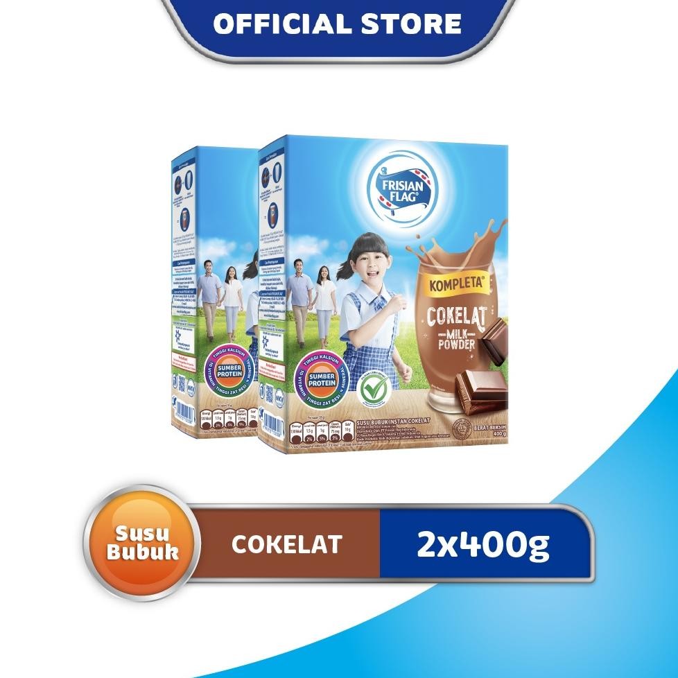 

NO_MORE Frisian Flag Kompleta Coklat 400gr x 2