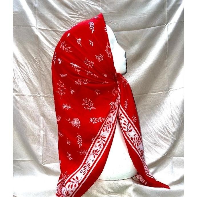 Segiempat Voal Motifsegiempat Merah Motifsegiempat Voal Agustusan