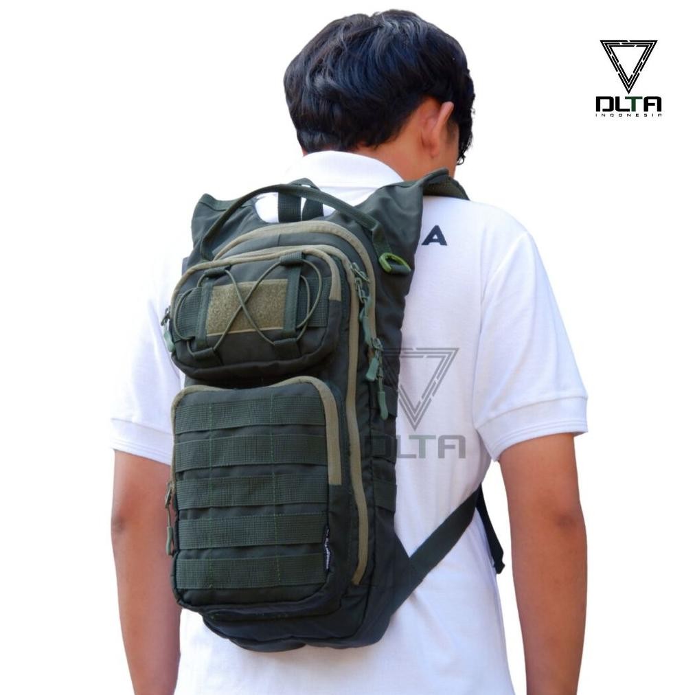 DLTA Bagpit X PRO Tas Ransel Tactical Army Kecil Pria Wanita