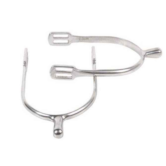 HarryS Horse Spurs Knob Stainless Steel