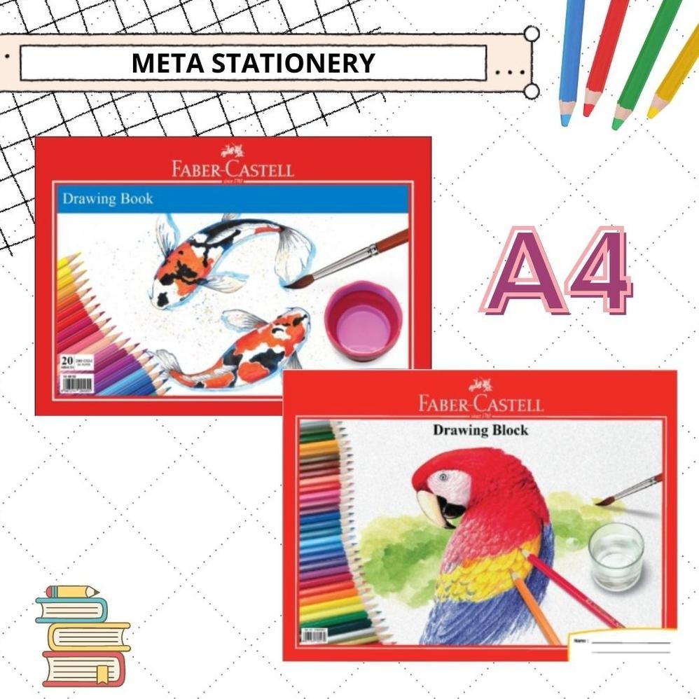 

Drawing Book Faber Castell A4 Nugi