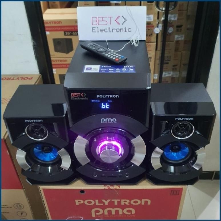 POLYTRON SPEAKER BLUETOOTH + RADIO + KAROKE PMA 9527 PMA9527 PMA-9527 NEW Nugi