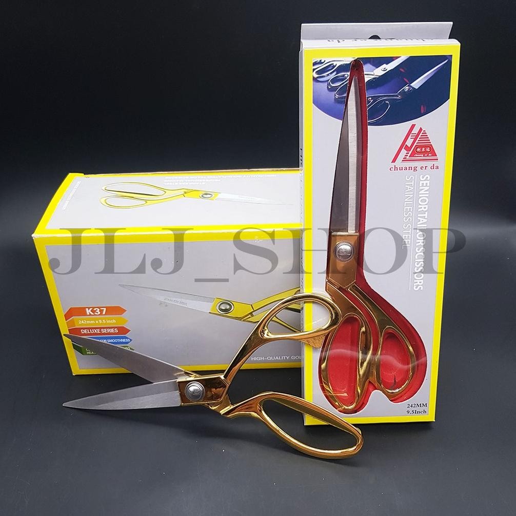 

gunting kain gagang emas merk "CHUANG ER DA" Nugi