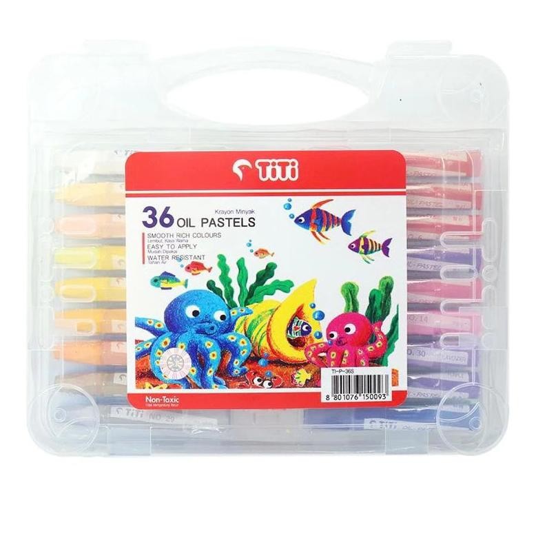 

Crayon/Oil pastel TiTi 36 warna ( 1set ) Nugi