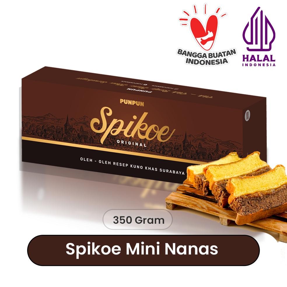 

NO_MORE Spikoe Mini Khas Surabaya Original Oleh Oleh Cemilan Snack | PUNPUN Spikoe Mini
