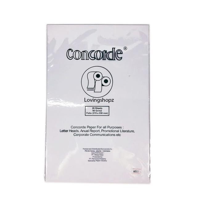 

Kertas Concorde 90 Gram F4 Folio Warna-Warni Nugi