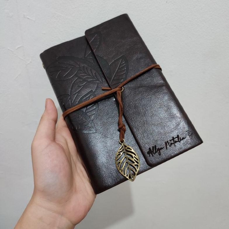 

(KHUSUS GROSIR) Binder Daun/ compass Brown Coffee Custom Logo Nugi