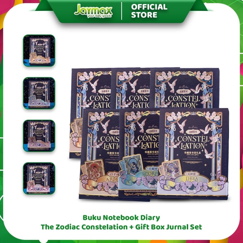 

Buku Notebook Diary The Zodiac Constelation + Gift Box Jurnal Set Nugi