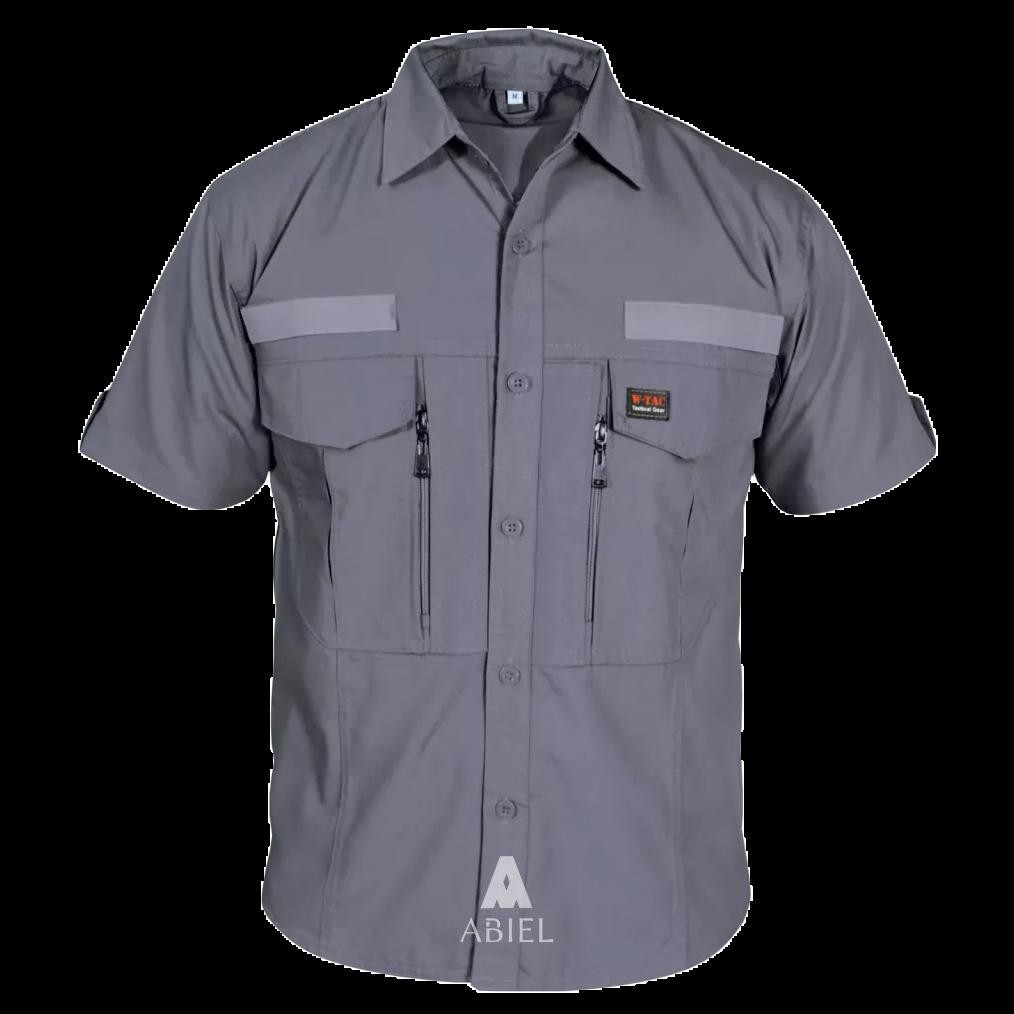 W-Tac Baju Tactical Pria Lengan Pendek Baju Kemeja Lapangan Outdoor