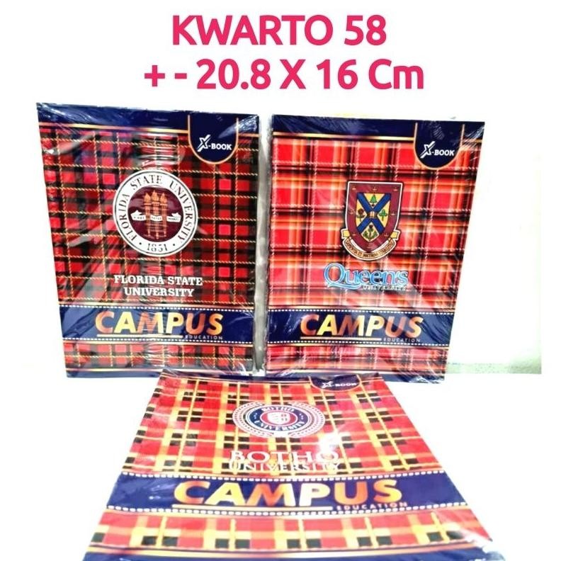 

Buku Tulis 58 Lembar Campus Isi 10 Buku RANDOM Nugi