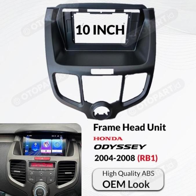 Frame Headunit OEM Honda Odyssey RB1 2004-2009 10" Inch