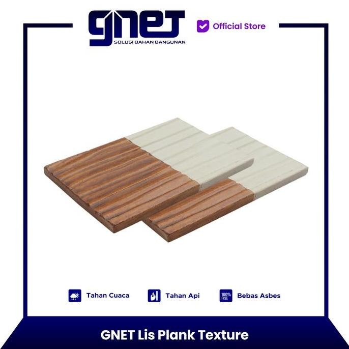 Gnet Silicate Plank Texture | Lisplang List Plank Motif Kayu Alami