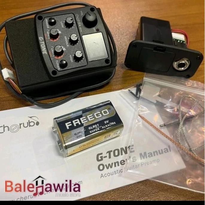 Preamp Gitar Akustik Acoustic Guitar Cherub Gtone 6 Gt6 Gt 6