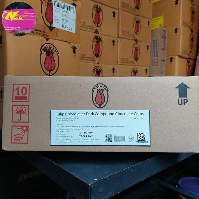 

Chocolate Chips Tulip 1 Kg Khusus Grab Dan Gojek