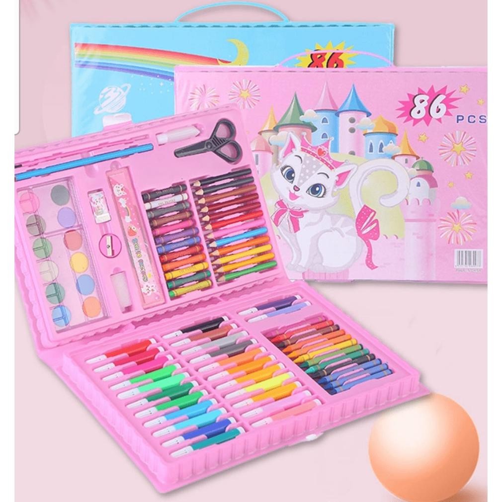 

[DAVIS]Crayon 86 Set Nugi