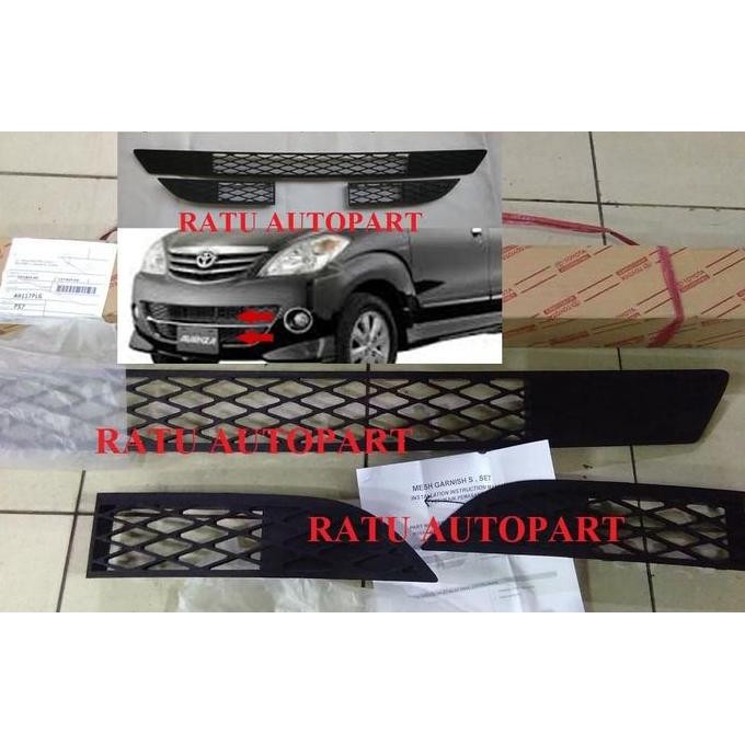 * GRILLE GRILL RADIATOR BEMPER DEPAN AVANZA TYPE S *