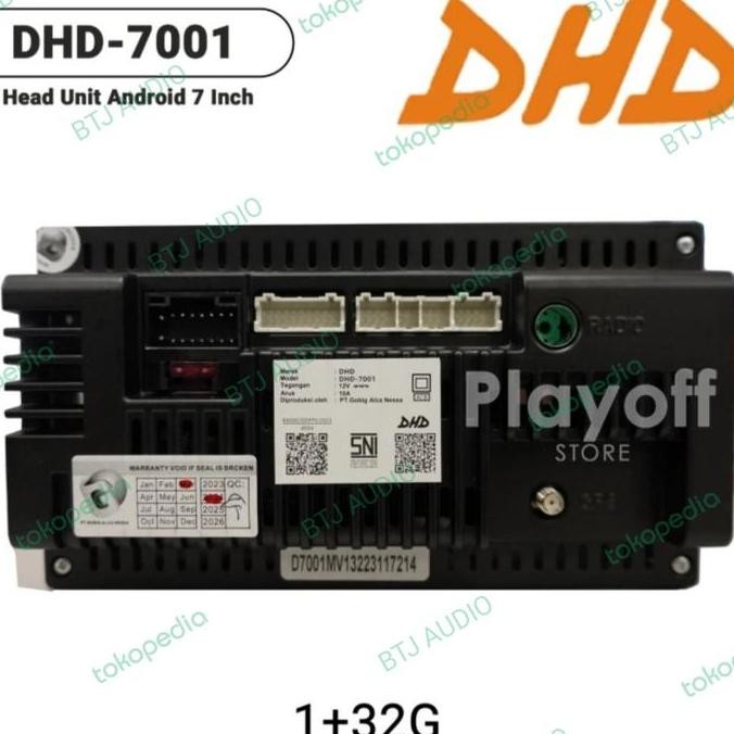 HEAD UNIT TAPE TV MOBIL DOUBLE DIN OS ANDROID DHD 7 INCH + KAMERA