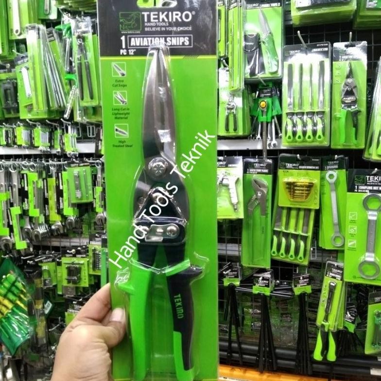 

Tekiro gunting seng plat 12in gunting baja ringan 12in Nugi